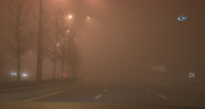 Başkent&#039;te yoğun sis yaşamı olumsuz etkiledi