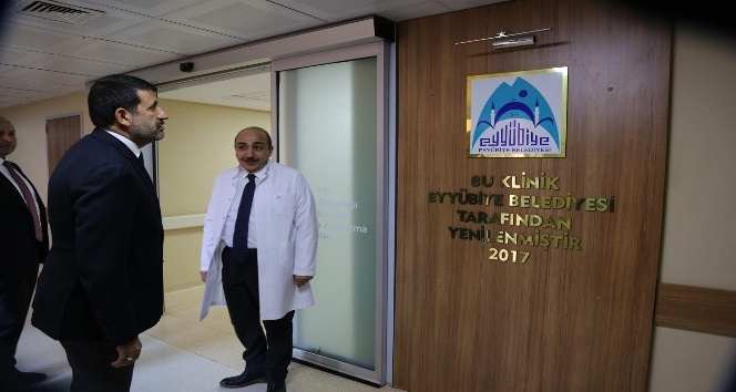 Eyyübiye Belediyesi hastane servisini yeniledi
