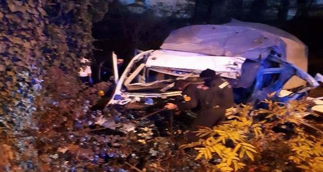 Samsun’da trafik kazası: 1 ölü, 1 yaralı