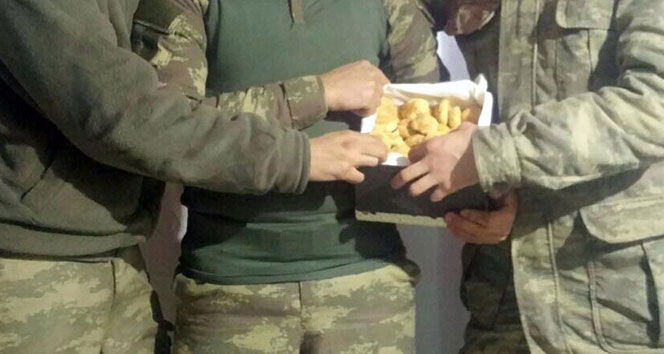 Doğu görevindeki askerlere bayatlamayan kurabiye