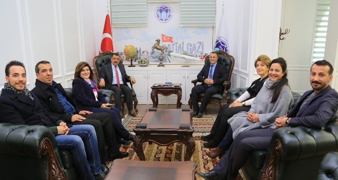 Mimarlar Odası Şube Başkanından Gürkan’a ziyaret