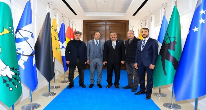 Yeni Malatyaspor yönetiminden Battalgazi Belediyesi’ne ziyaret