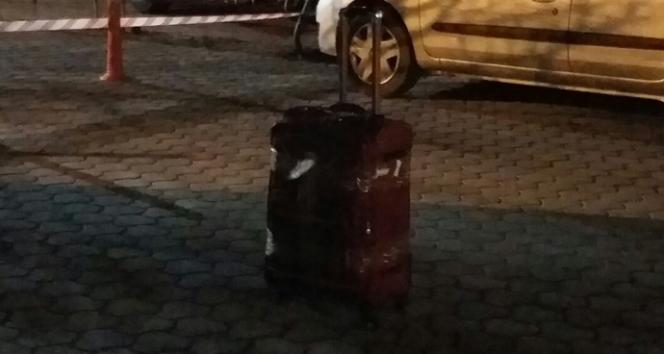Bursa&#039;da terminal yakınlarında şüpheli bavul alarmı