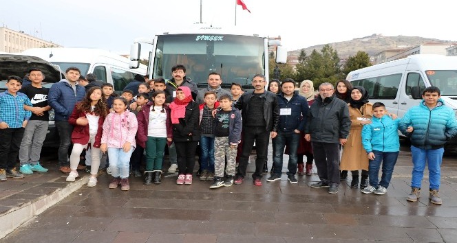 Okul Destek Projesi kapsamında öğrenciler Ankara’ya gitti