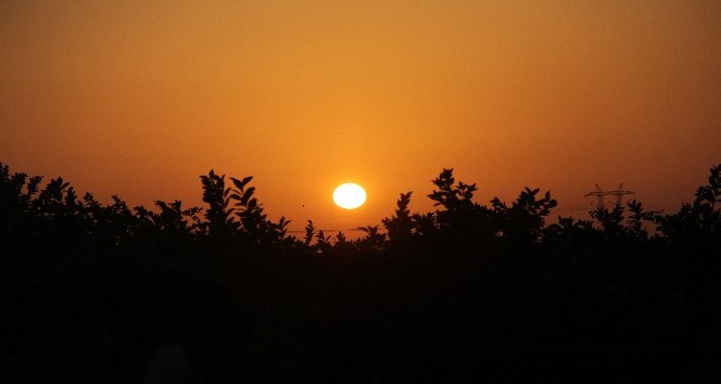 Adana’da gün batımı