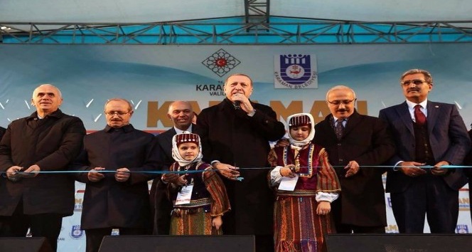 Recep Konuk ve Recep Şeker’den Cumhurbaşkanı Erdoğan’a ve Karamanlılara teşekkür