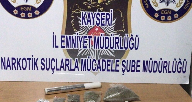 Kayseri&#039;de uyuşturucu operasyonu!