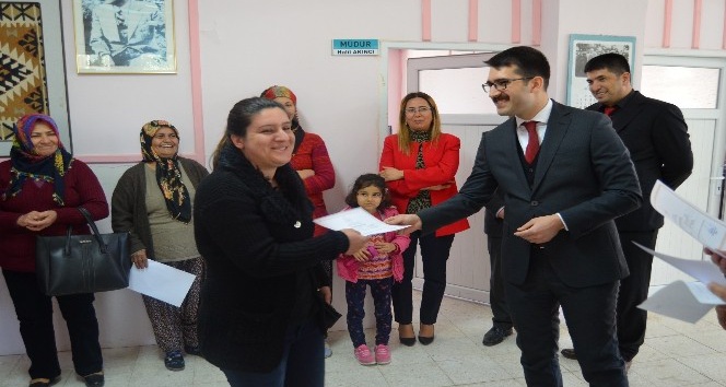 Aşçı çıraklarına sertifika