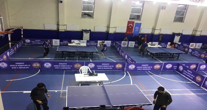 Osmaniye’de Masa Tenisi Turnuvası