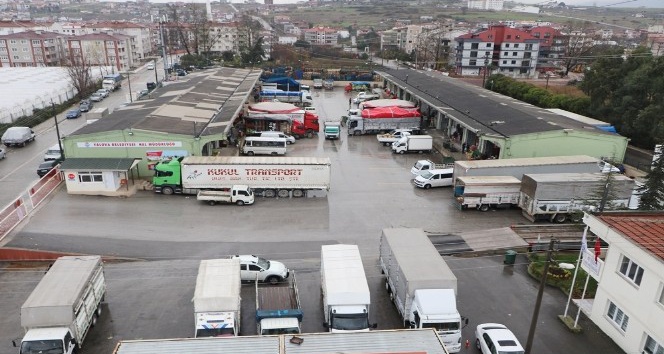 Yalova halinde 31 bin ton sebze ve meyve satıldı