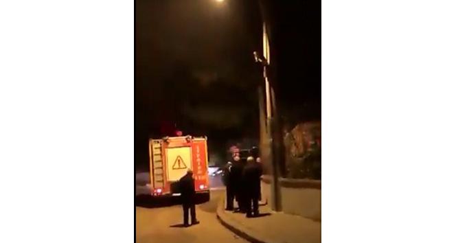Osmaniye’de camide yangın çıktı