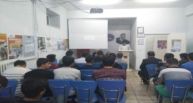 KYK Yurdunda Kudüs konulu program düzenlendi