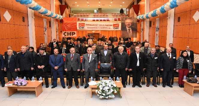 CHP’nin Gümüşhane 36.olağan il kongresi