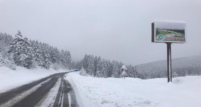Giresun’da kar yağışı iç ve yüksek kesimlerde etkili oluyor