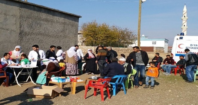 Diyarbakır’ın kırsal mahallelerinde sağlık taraması