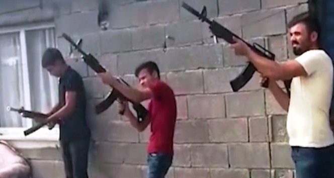 Düğünde havaya ateş açan 5 kişi gözaltına alındı