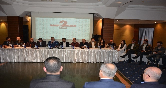 Bordo Bereliler Afrin filmi tanıtıldı