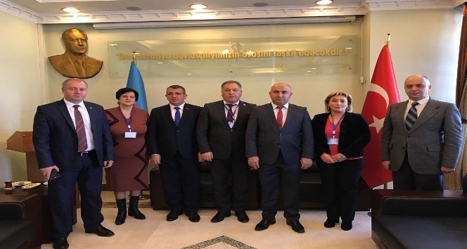Asimder, Azerbaycan Kars Başkonsolosu Guliyev’i ziyaret etti