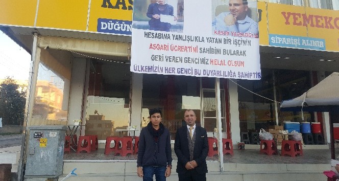 İyilik yaptı afişleri asıldı