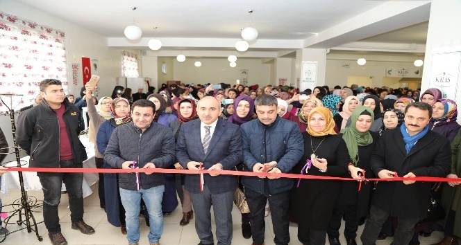 El Sanatları fuarının açılışı yapıldı