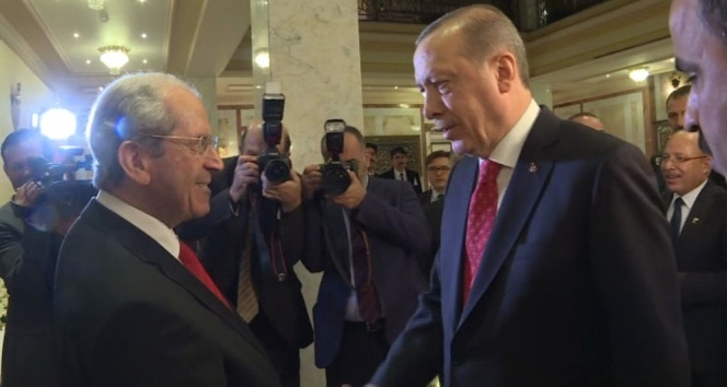 Erdoğan, Tunus Meclis Başkanı Ennasır ile görüştü