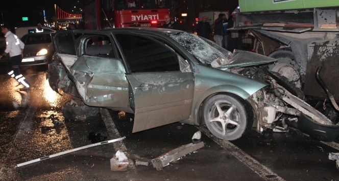 Elazığ’da zincirleme trafik kazası: 12 yaralı