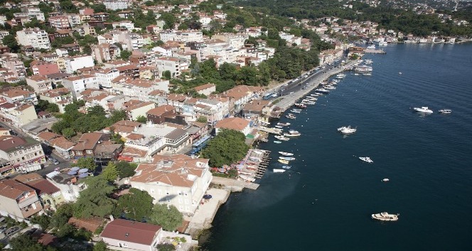 Beykoz sahili genişliyor