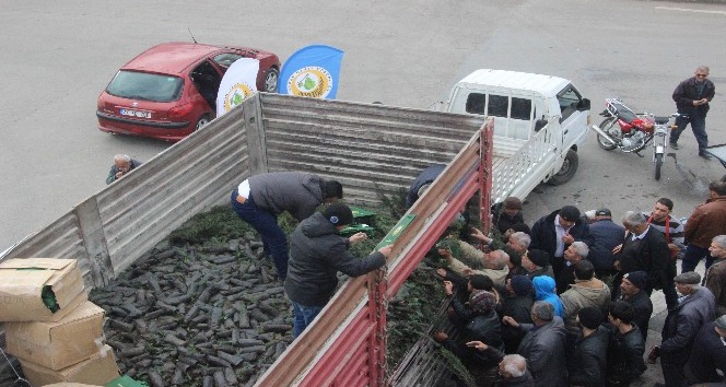 Kilis’te ’Yıl başında ağaç kesme fidan dik’ kampanyası