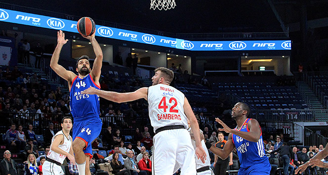 Anadolu Efes 69-58 Brose Baskets Bamberg basketbol maçı özeti izle