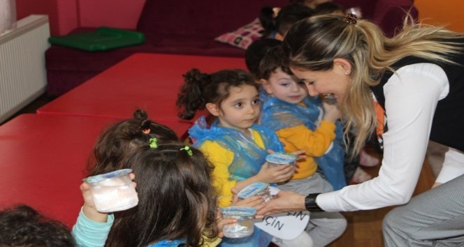 Miniklere suyun önemini anlattılar