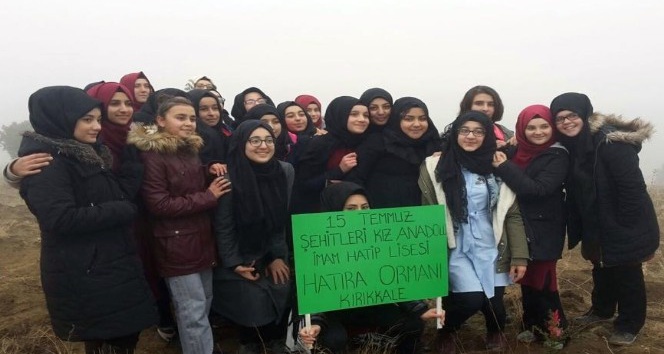 İsimleri hatıra ormanında yaşayacak