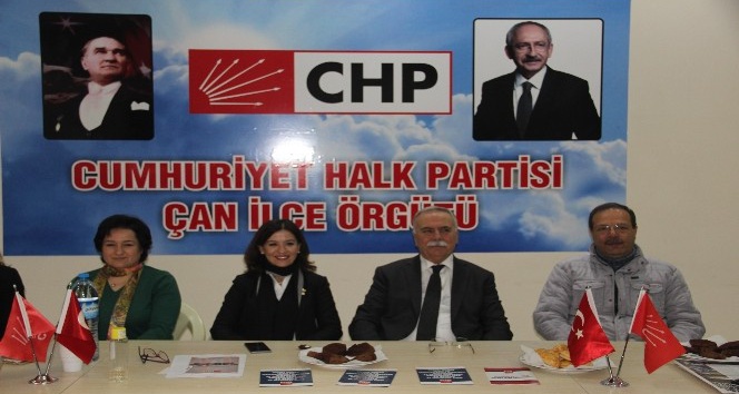 Başkan Gökhan’dan CHP Çan İlçe Başkanlığına tebrik ziyareti