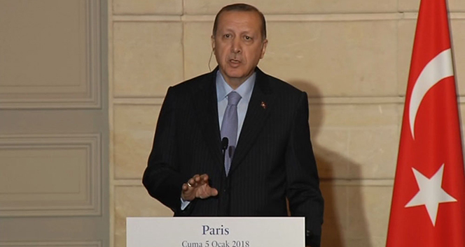 Erdoğan&#039;dan Fransız gazeteciye tarihi ayar