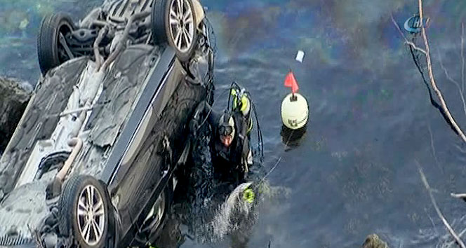Sarıyer&#039;de araç denize uçtu: 1 ölü