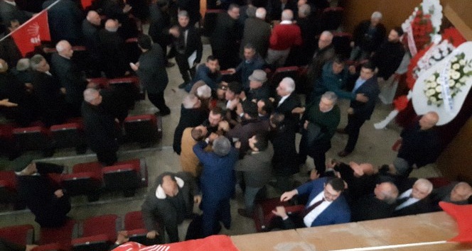 CHP Kırşehir kongresinde gerginlik