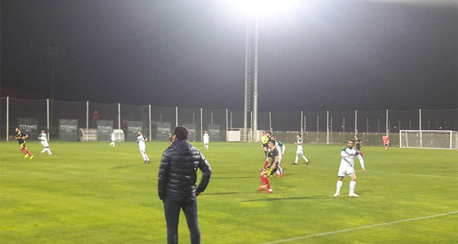 Yeni Malatyaspor hazırlık maçını 1-0 kazandı