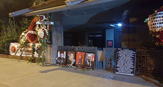 Reina saldırısında ölenler unutulmadı