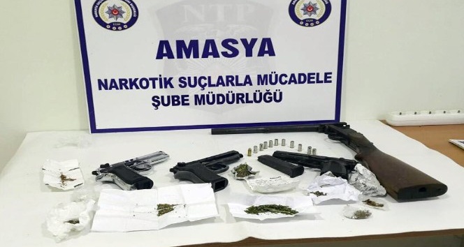 Amasya merkezli uyuşturucu operasyonunda 10 tutuklama