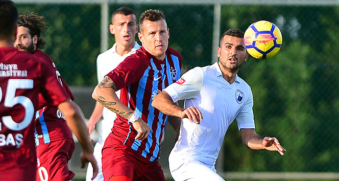 Trabzonspor, Luftetari’yi 2-1 mağlup etti