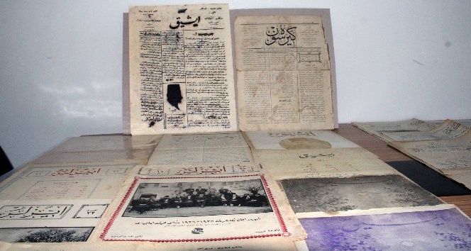 Gazete koleksiyonuyla Giresun tarihine yolculuk yaptırıyor