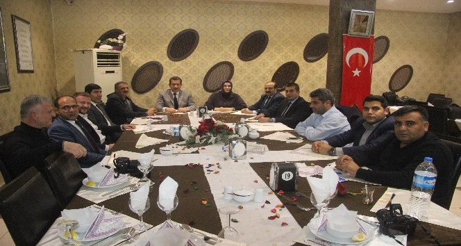 Boybeyi basın mensuplarıyla bir araya geldi