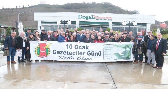 Giresun’da basın mensupları ‘Çalışan Gazeteciler günü’ programında bir araya geldi