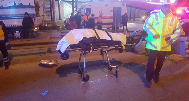 Pendik’te feci kaza: 2 ölü 1 yaralı
