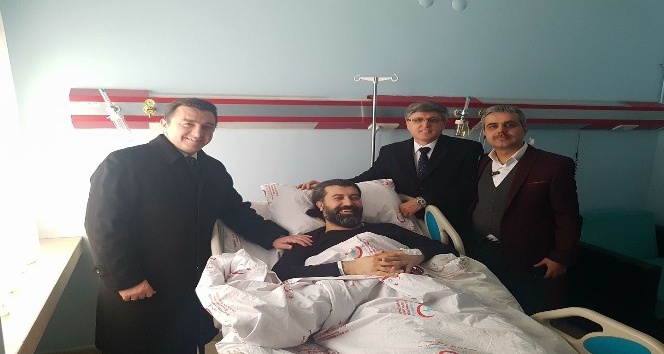 Başkan Bakıcı’dan hastane ziyaretleri