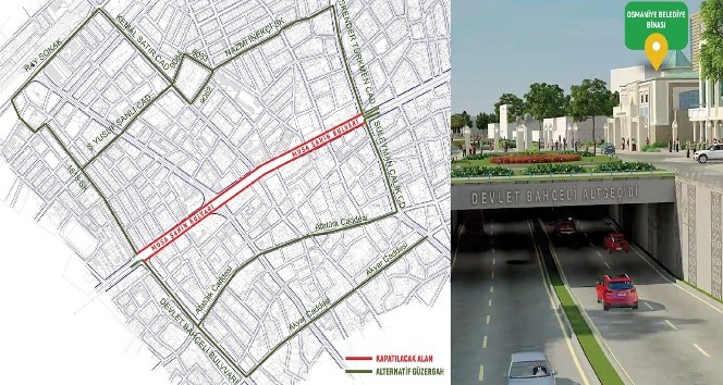 Osmaniye’de bazı yollar trafiğe kapatılacak