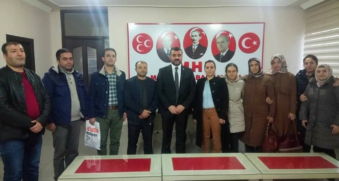 MHP İl Başkanı Avşar, taşeron işçilerin sorunlarını dinledi