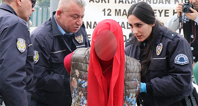 Adana&#039;da bombalı kadın paniği