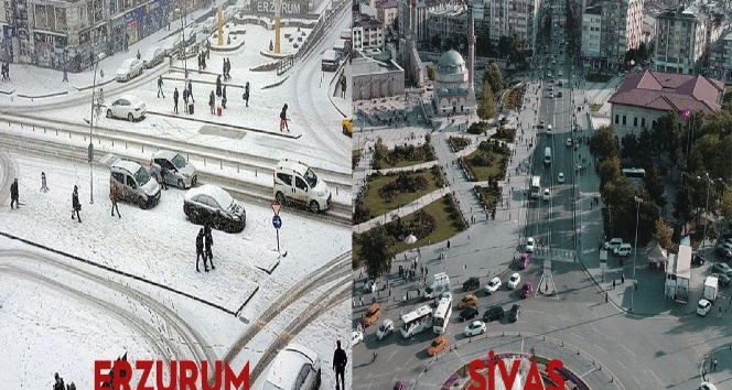 Kar yağmayan Sivas’tan, Erzurum’a çağrı