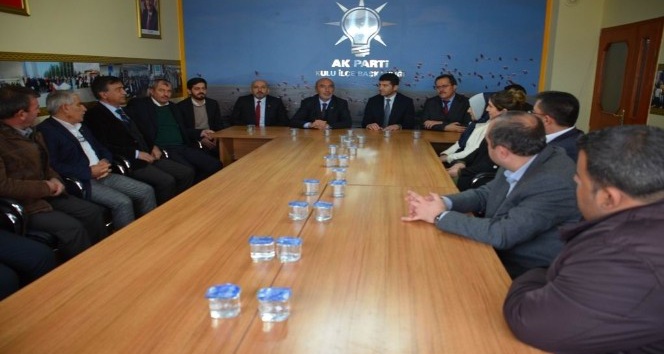 AK Parti Konya ilçe ziyaretlerine başladı