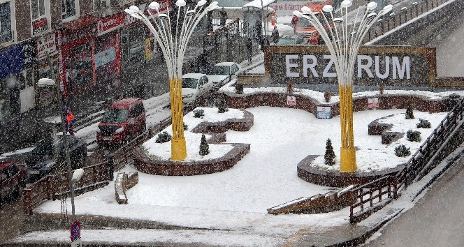 Doğu Anadolu’da kar yağışı